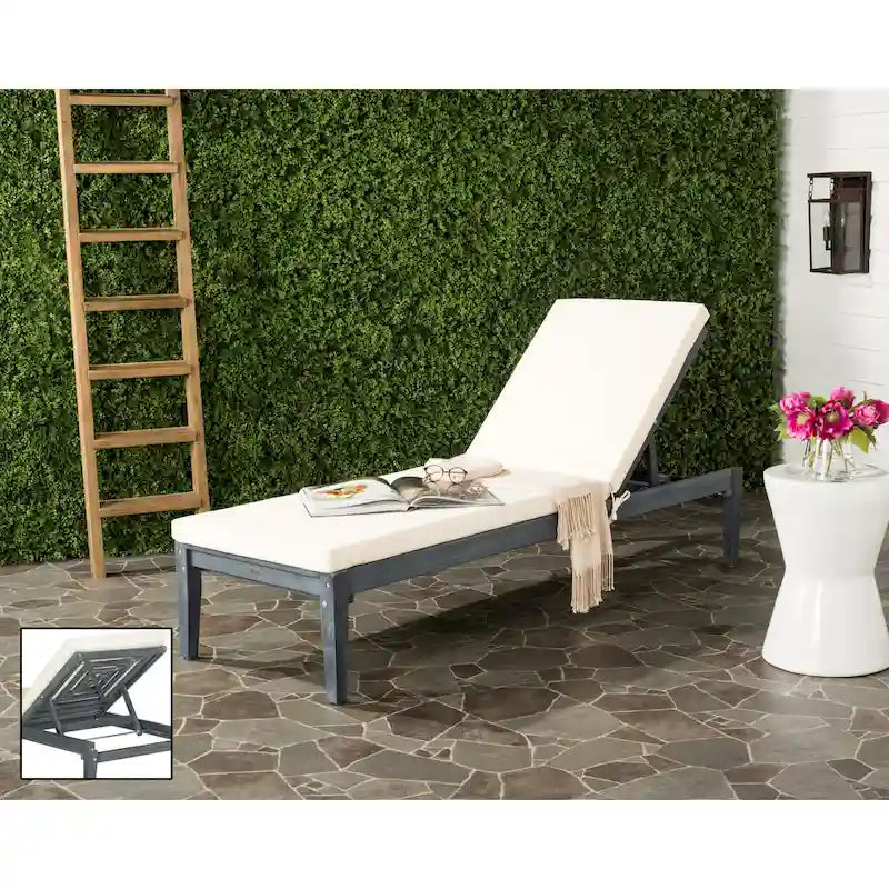 Chaise longue d'extérieur Walti SAFAVIEH