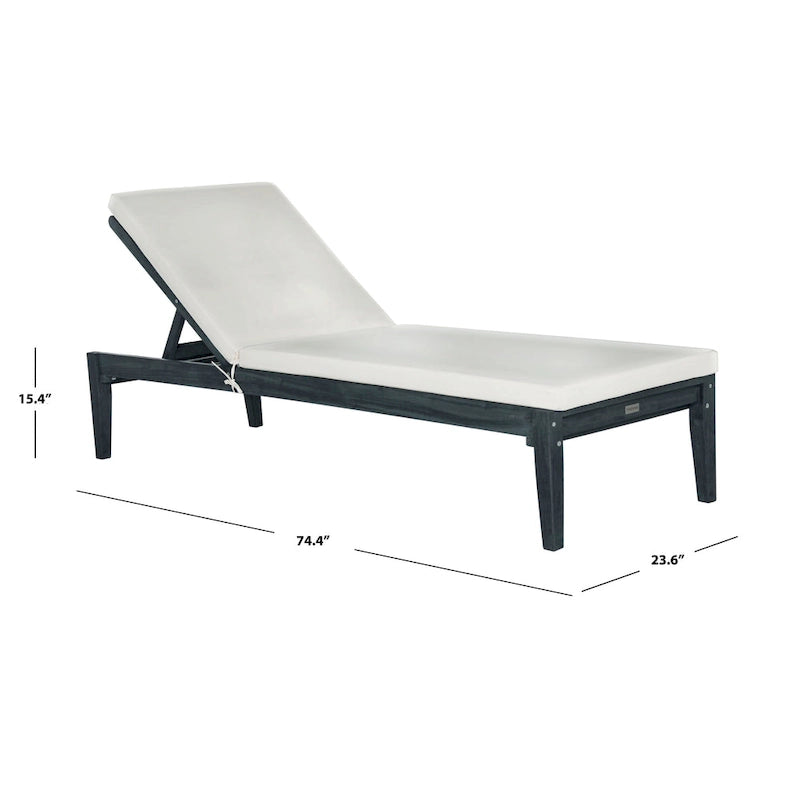 Chaise longue d'extérieur Walti SAFAVIEH