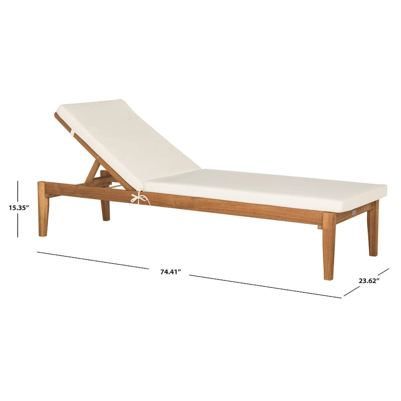 Chaise longue d'extérieur Walti SAFAVIEH