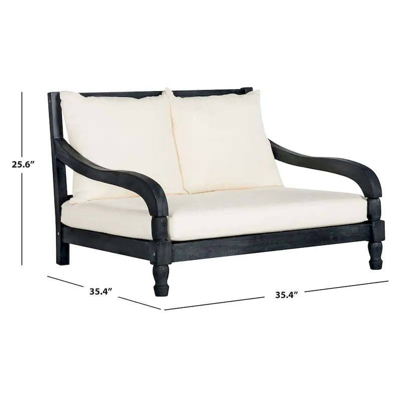 Chaise longue d'extérieur Amiya SAFAVIEH