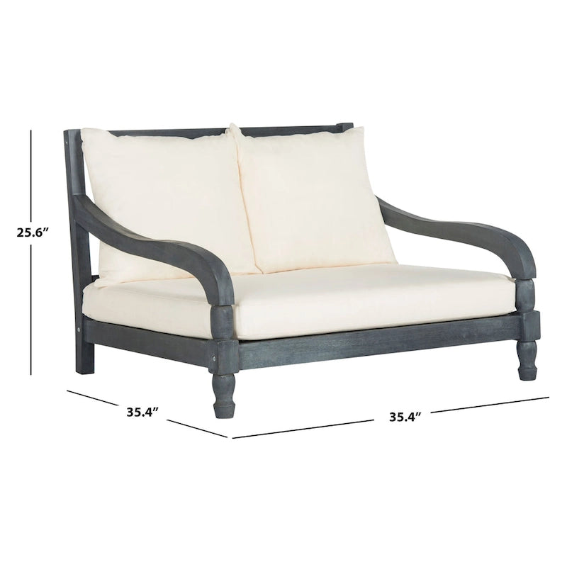 Chaise longue d'extérieur Amiya SAFAVIEH