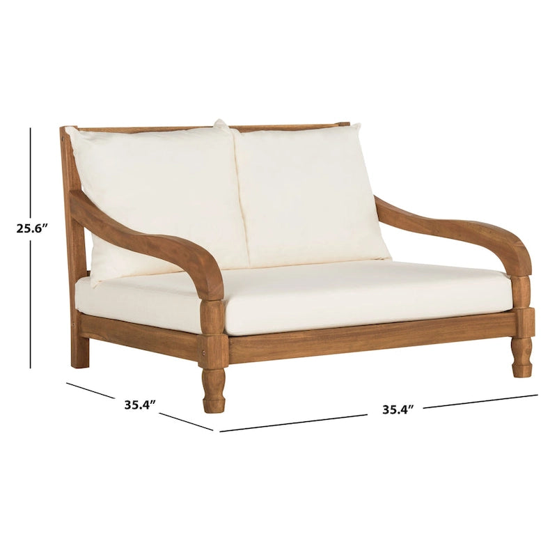 Chaise longue d'extérieur Amiya SAFAVIEH