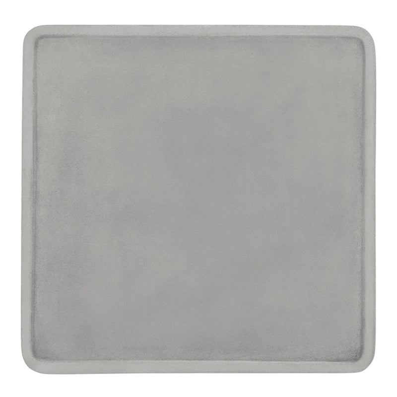 SAFAVIEH Outdoor Ashely Table basse moderne gris foncé - 22,1 x 22,1 x 14,6 - 22Lx22Px15H