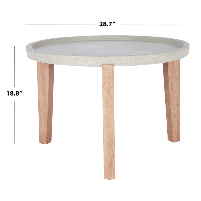 Table d'appoint d'extérieur SAFAVIEH Julina - 29Lx29Px19H