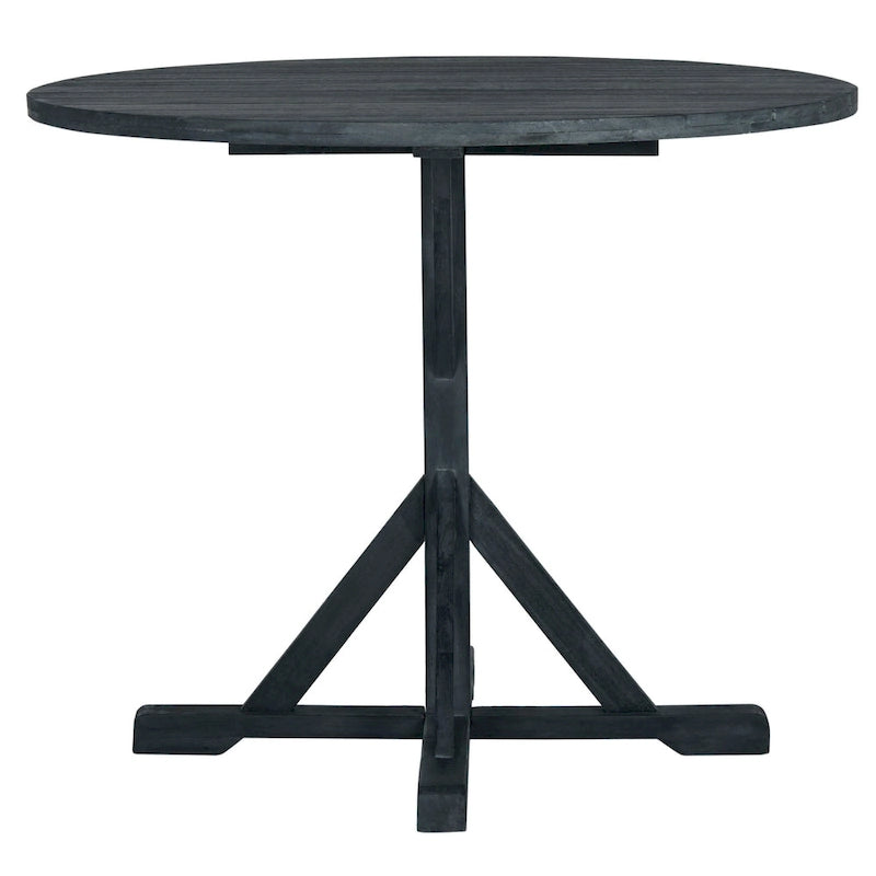 SAFAVIEH Table ronde Shile d'extérieur - 35Lx35Px29H