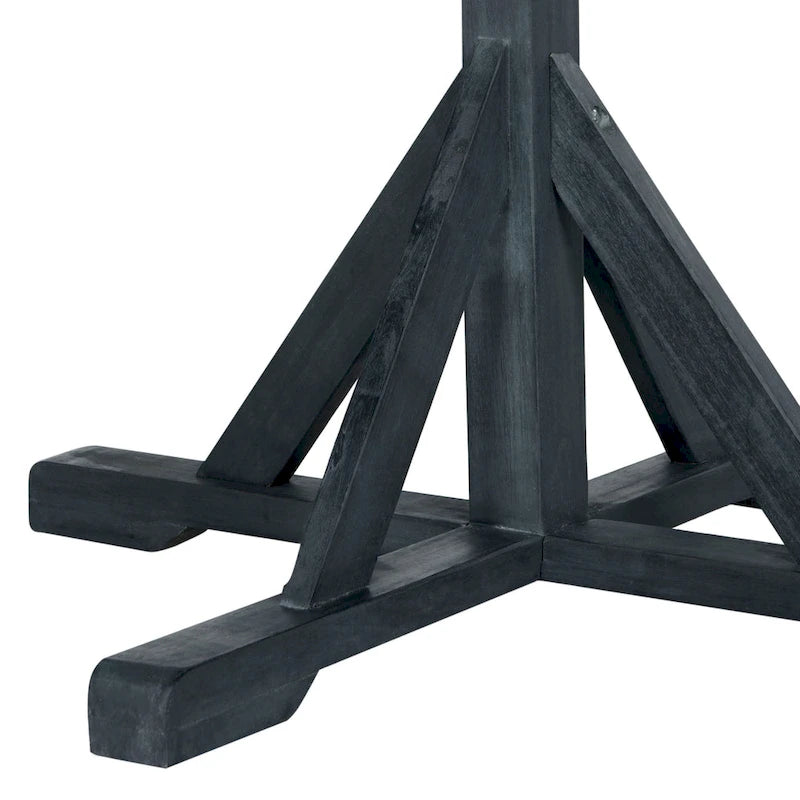 SAFAVIEH Table ronde Shile d'extérieur - 35Lx35Px29H