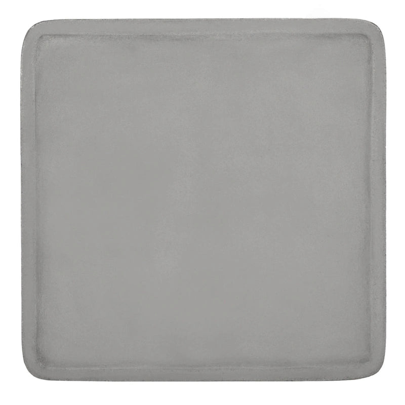 SAFAVIEH Table d'appoint moderne d'extérieur Armance gris foncé - 18,1 x 18,1 x 19,7 - 18x18x20H