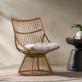 Fauteuil de jardin Caryl Wicker avec coussins de Christopher Knight Home