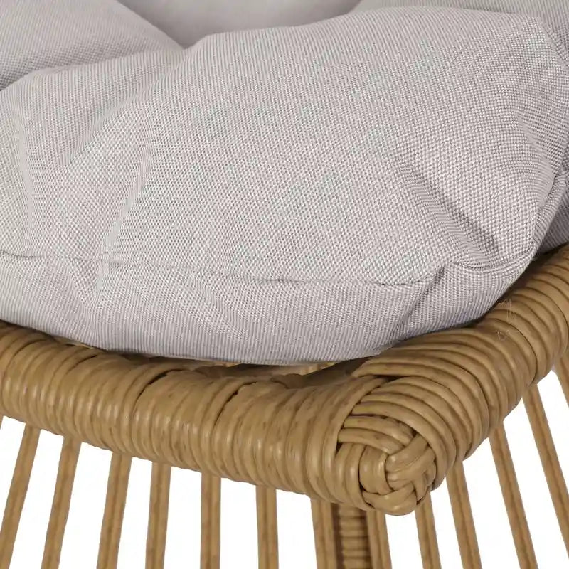 Fauteuil de jardin Caryl Wicker avec coussins de Christopher Knight Home