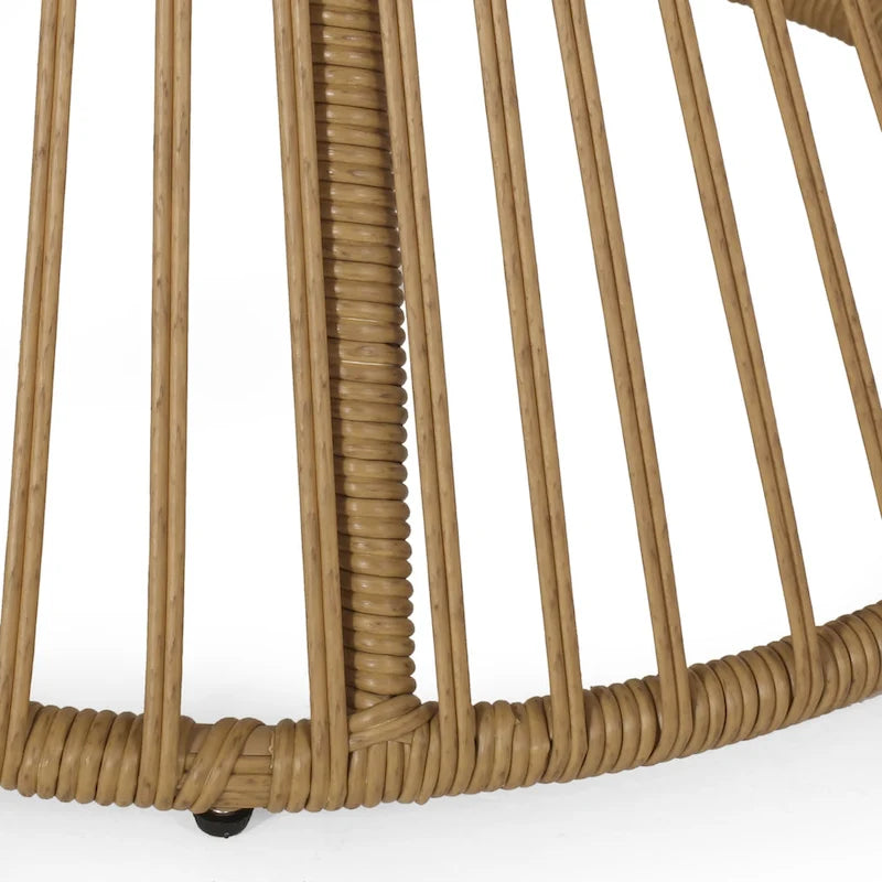Fauteuil de jardin Caryl Wicker avec coussins de Christopher Knight Home