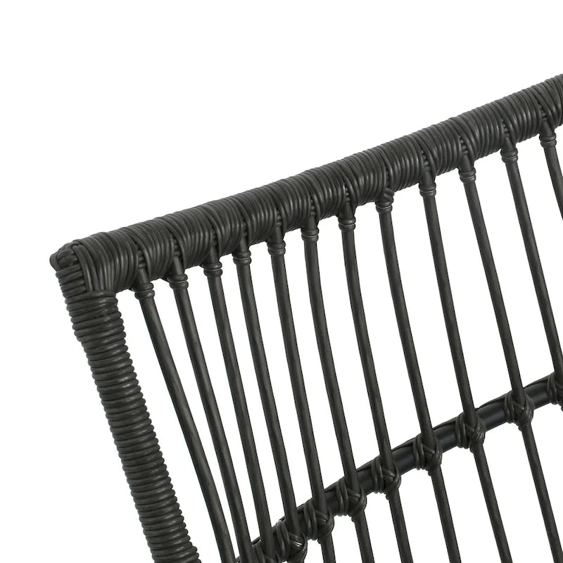 Fauteuil de jardin Caryl Wicker avec coussins de Christopher Knight Home