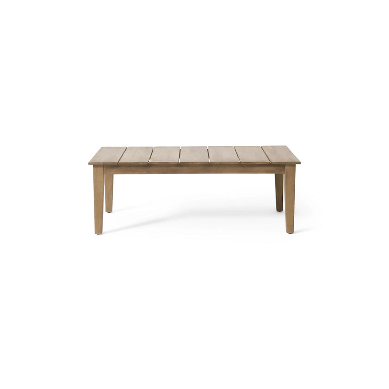 Table basse d'extérieur en bois d'acacia Kiara par Christopher Knight Home