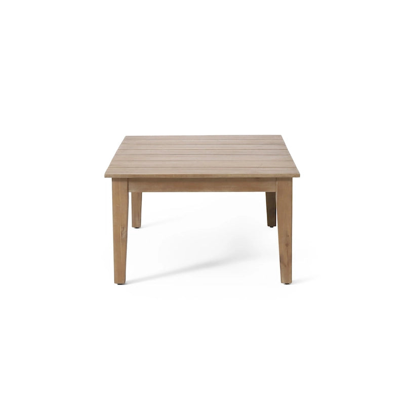Table basse d'extérieur en bois d'acacia Kiara par Christopher Knight Home