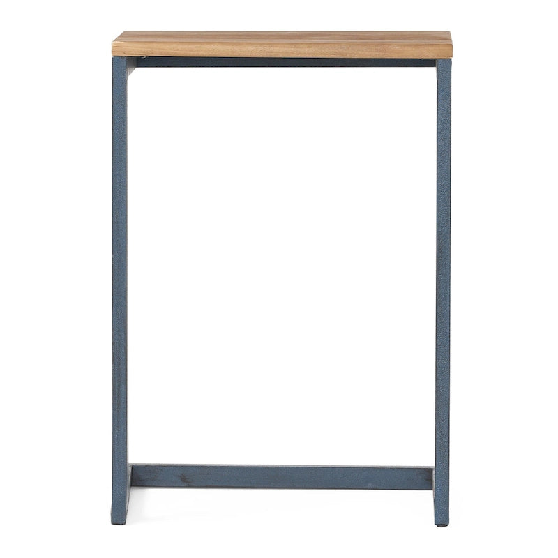 Christopher Knight Home Kora Table d'appoint en sapin antique en forme de C pour extérieur
