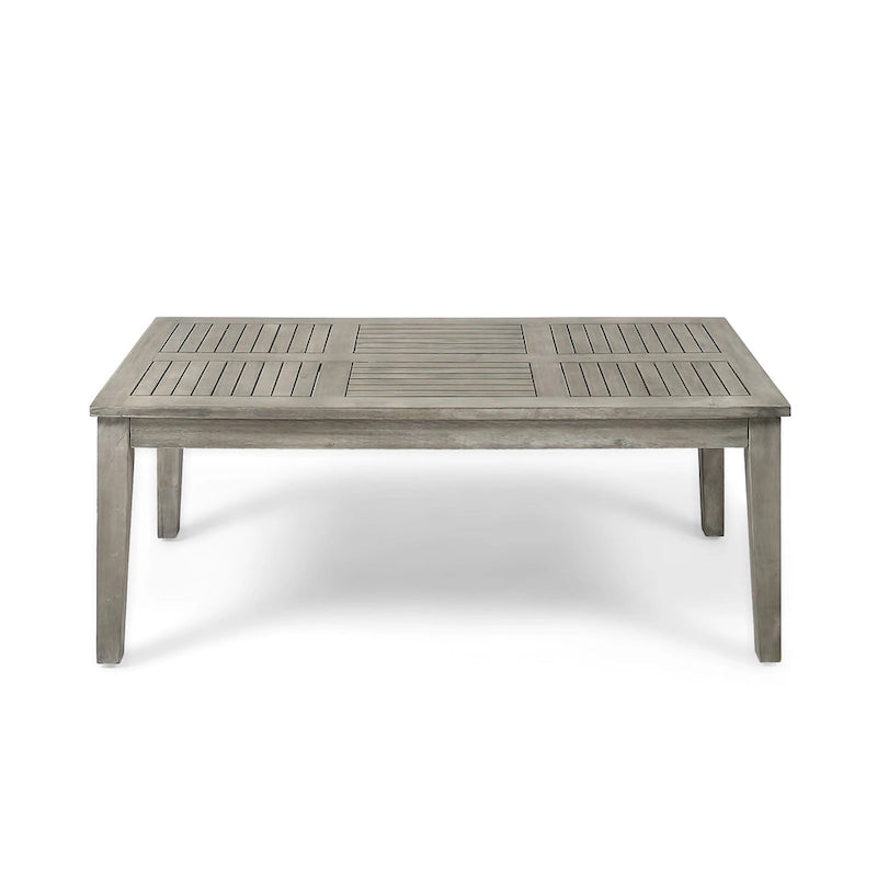 Table basse d'extérieur Hampton en bois d'acacia par Christopher Knight Home