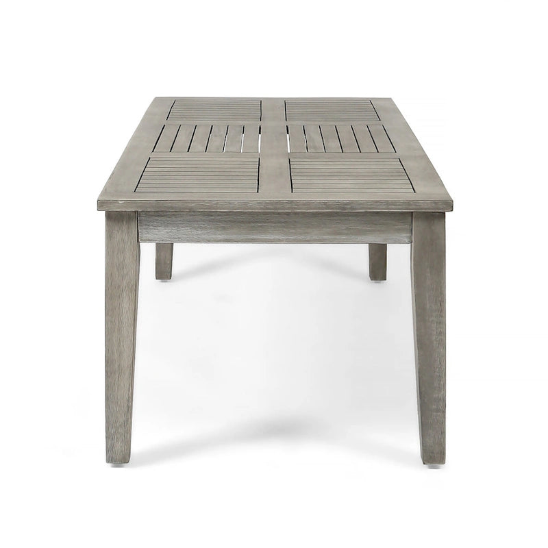 Table basse d'extérieur Hampton en bois d'acacia par Christopher Knight Home