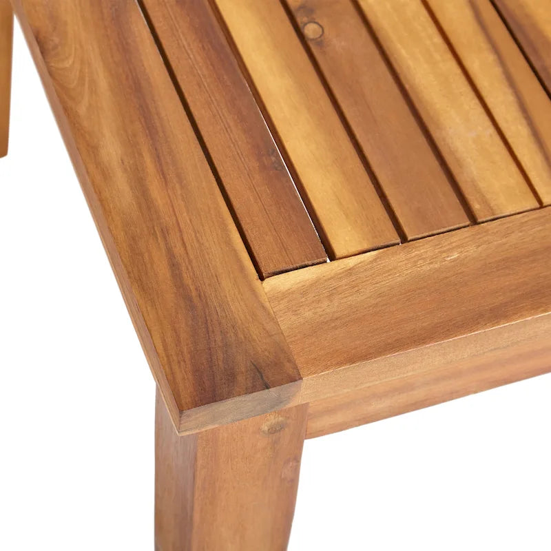 Table basse d'extérieur Hampton en bois d'acacia par Christopher Knight Home