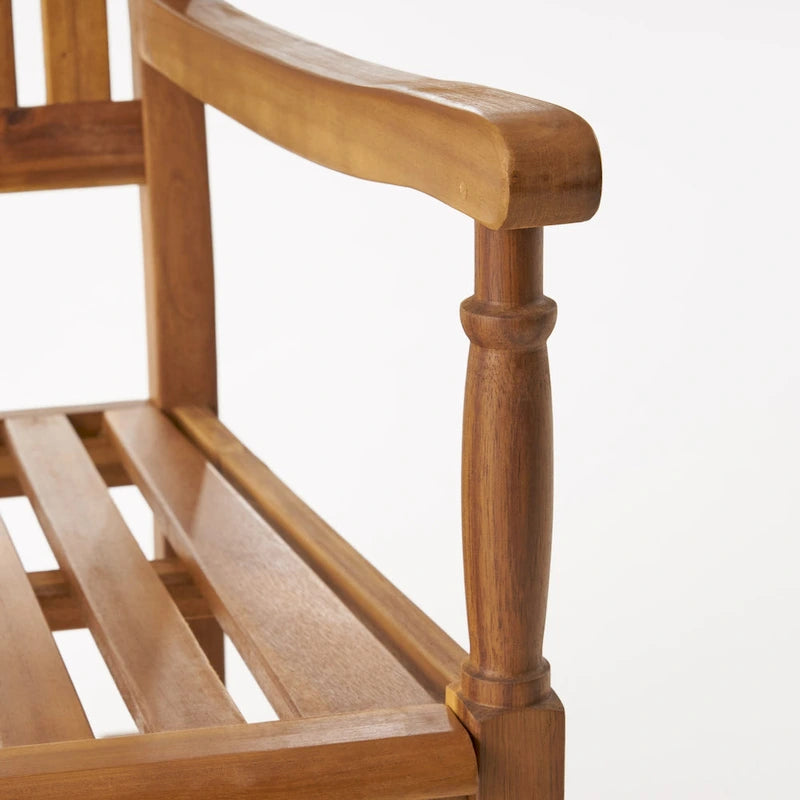 Fauteuil à bascule d'extérieur Arcadia en bois d'acacia par Christopher Knight Home
