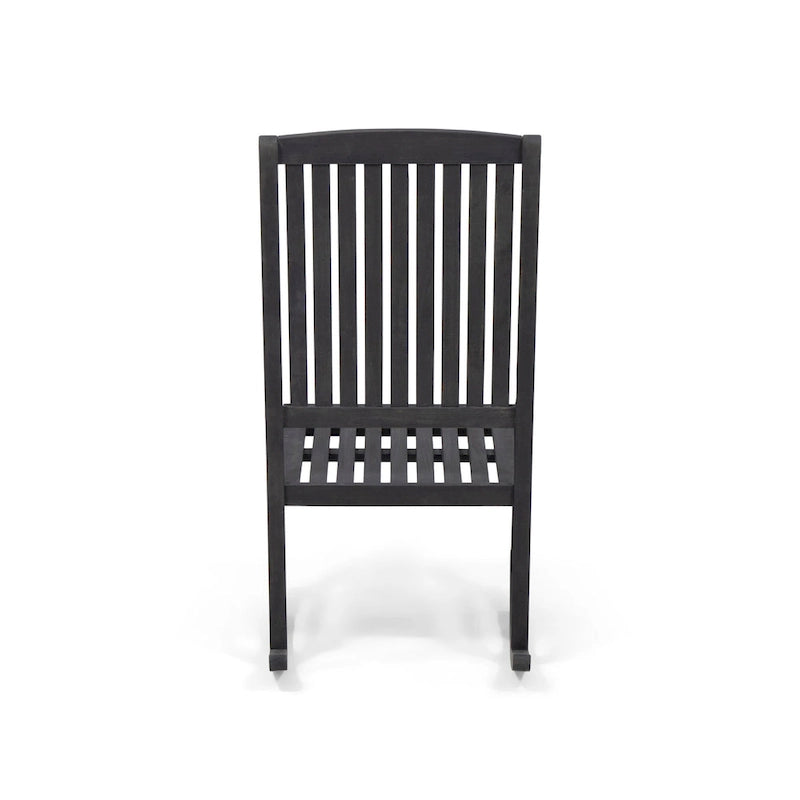 Fauteuil à bascule d'extérieur Arcadia en bois d'acacia par Christopher Knight Home