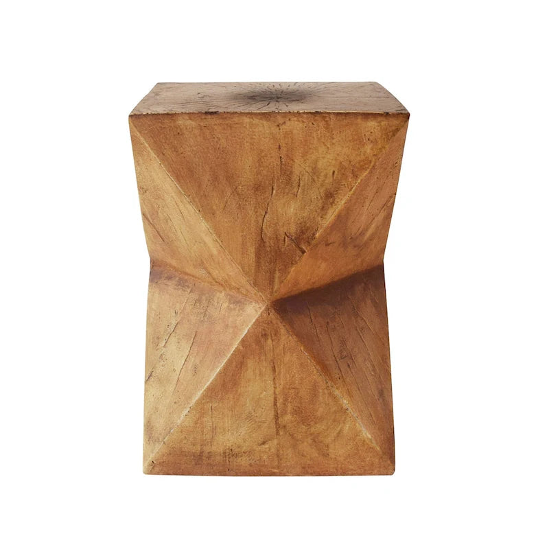 Table d'appoint Waylon en béton léger par Christopher Knight Home