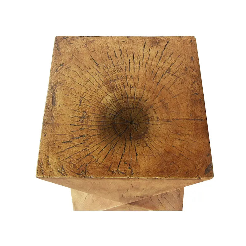 Table d'appoint Waylon en béton léger par Christopher Knight Home
