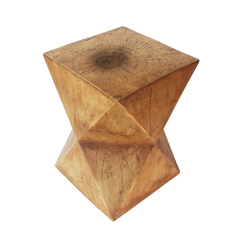 Table d'appoint Waylon en béton léger par Christopher Knight Home