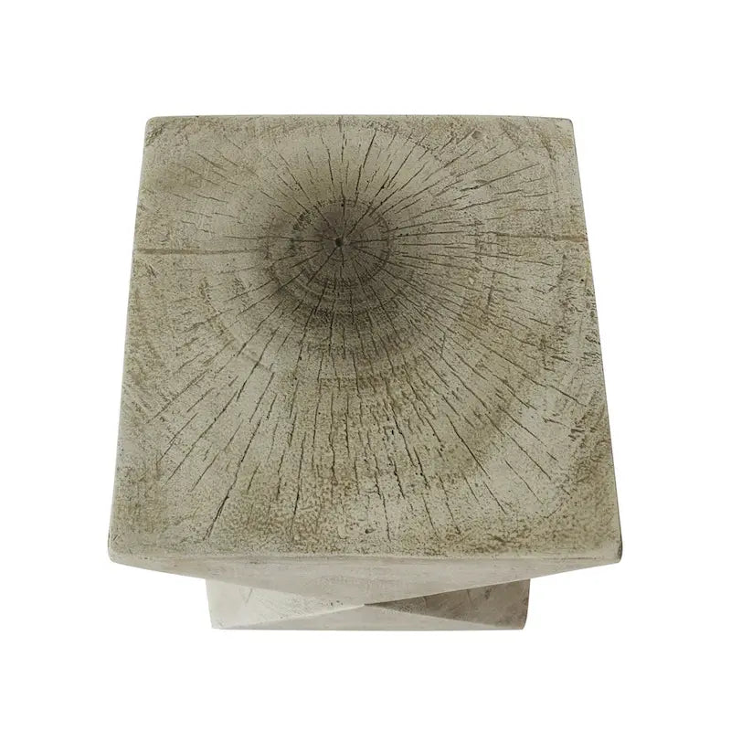 Table d'appoint Waylon en béton léger par Christopher Knight Home