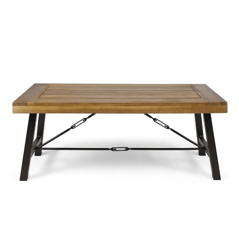 Table basse d'extérieur Catriona en bois d'acacia par Christopher Knight Home