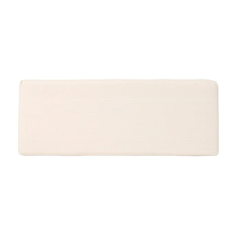 Banc d'extérieur en osier Santa Rosa avec coussin par Christopher Knight Home