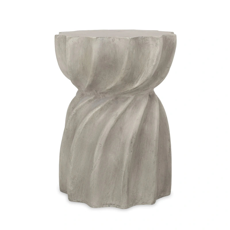 Table d'appoint d'extérieur légère Canis par Christopher Knight Home - 14.00L x 14.00P x 18.50H
