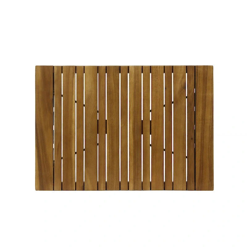 Table d'appoint pliante en bois d'acacia d'extérieur Huntsville par Christopher Knight Home