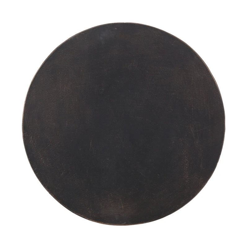 Table d'appoint d'extérieur légère en béton Akin par Christopher Knight Home