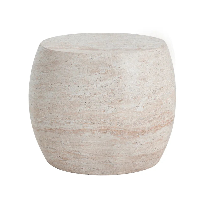 Table d'appoint en béton léger Gatsby de Christopher Knight Home