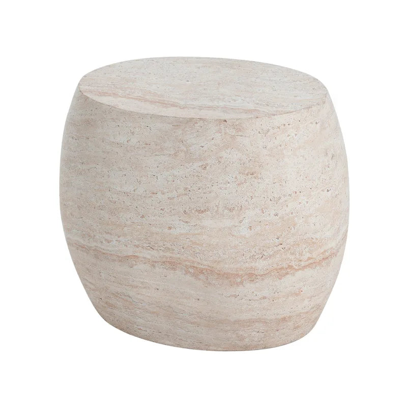 Table d'appoint en béton léger Gatsby de Christopher Knight Home