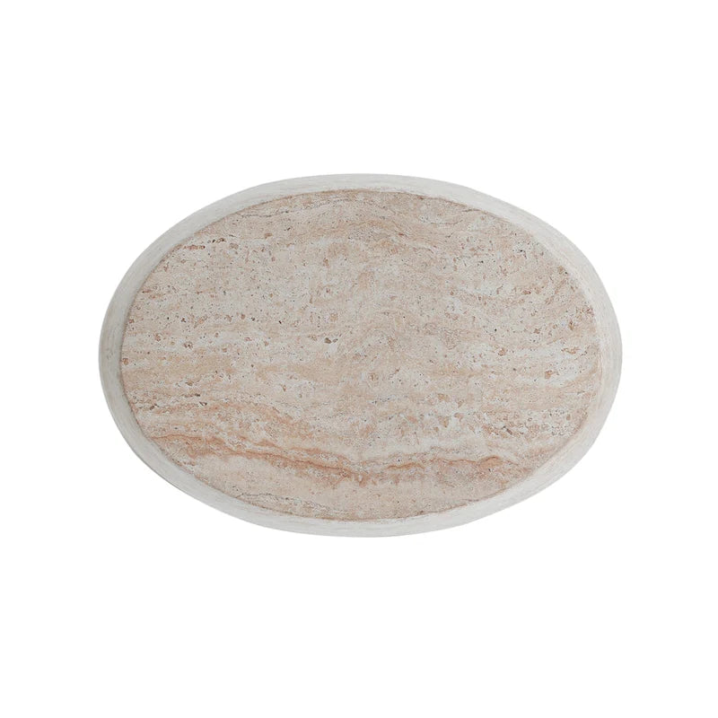 Table d'appoint en béton léger Gatsby de Christopher Knight Home