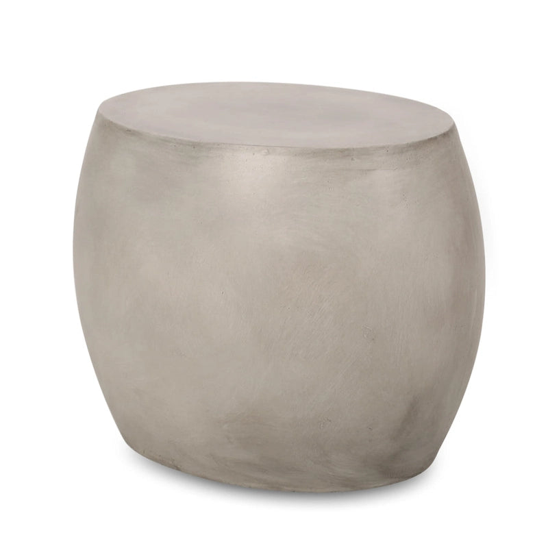 Table d'appoint en béton léger Gatsby de Christopher Knight Home