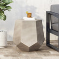 Table d'appoint en béton léger Felix par Christopher Knight Home