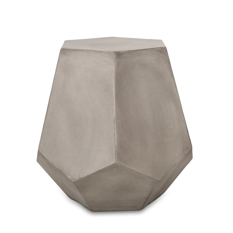 Table d'appoint en béton léger Felix par Christopher Knight Home