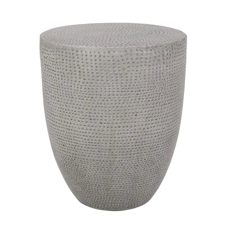Table d'appoint d'extérieur légère en béton Inkwood par Christopher Knight Home