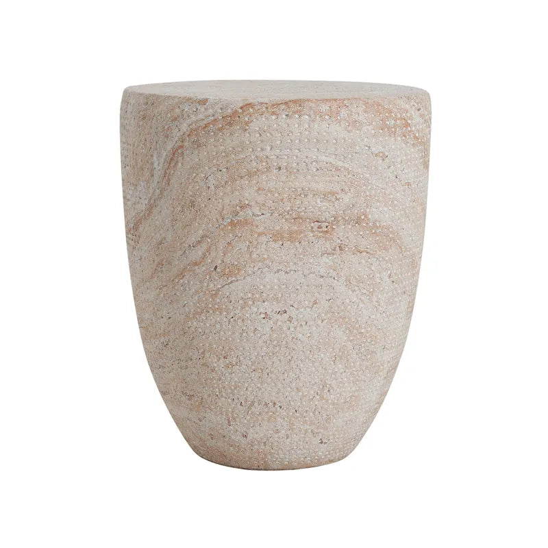 Table d'appoint d'extérieur légère en béton Inkwood par Christopher Knight Home
