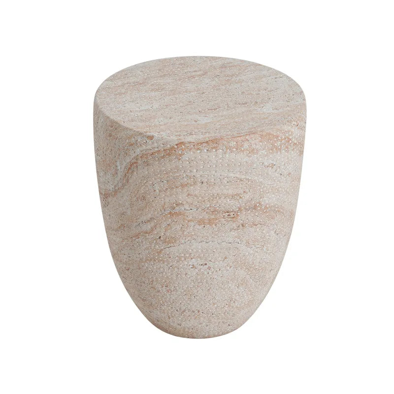 Table d'appoint d'extérieur légère en béton Inkwood par Christopher Knight Home