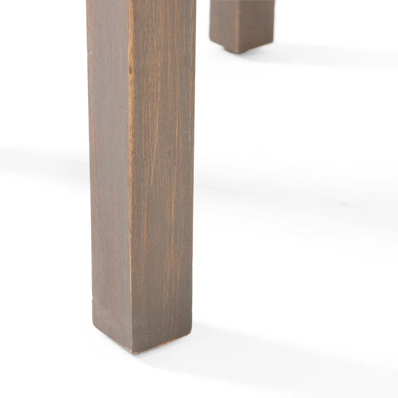 Table d'appoint d'extérieur moderne du milieu du siècle Temecula par Christopher Knight Home - 19,75 L x 19,75 P x 15,00 H