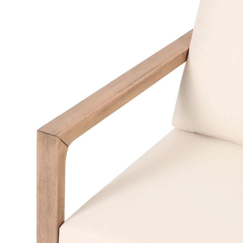 Fauteuil de jardin Stefan en bois d'acacia (lot de 2) par Christopher Knight Home