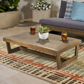 Table Basse d'Extérieur Sherwood en Bois d'Acacia par Christopher Knight Home