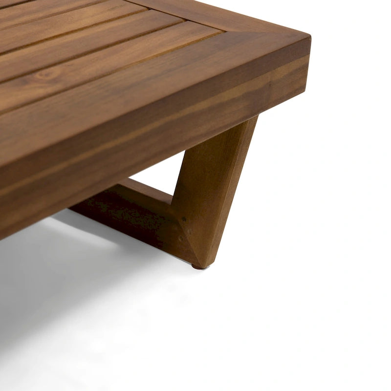 Table Basse d'Extérieur Sherwood en Bois d'Acacia par Christopher Knight Home