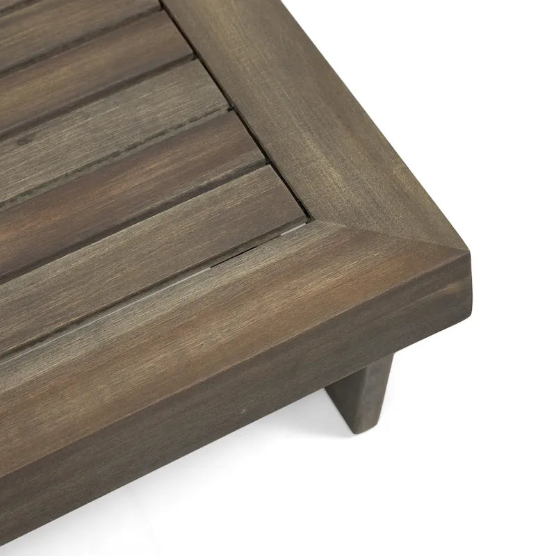 Table Basse d'Extérieur Sherwood en Bois d'Acacia par Christopher Knight Home