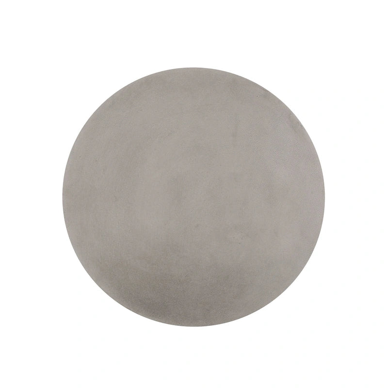 Table d'appoint Camino Outdoor en béton léger par Christopher Knight Home
