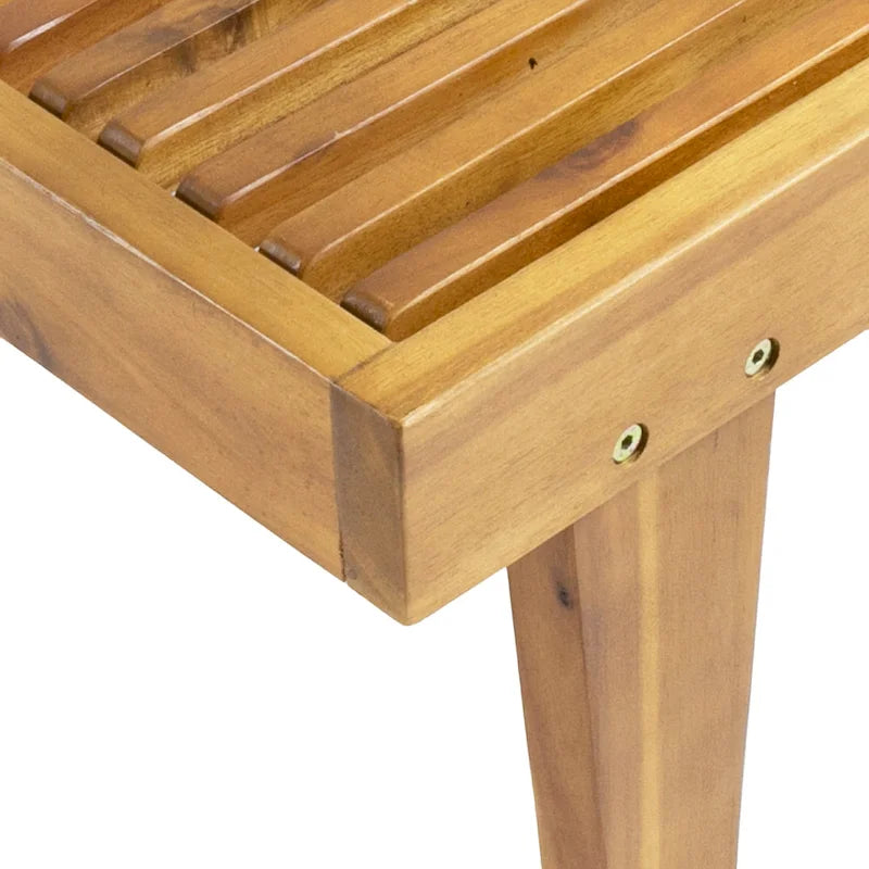 Ensemble de 3 chaises longues Nadine en bois d'acacia d'extérieur par Christopher Knight Home