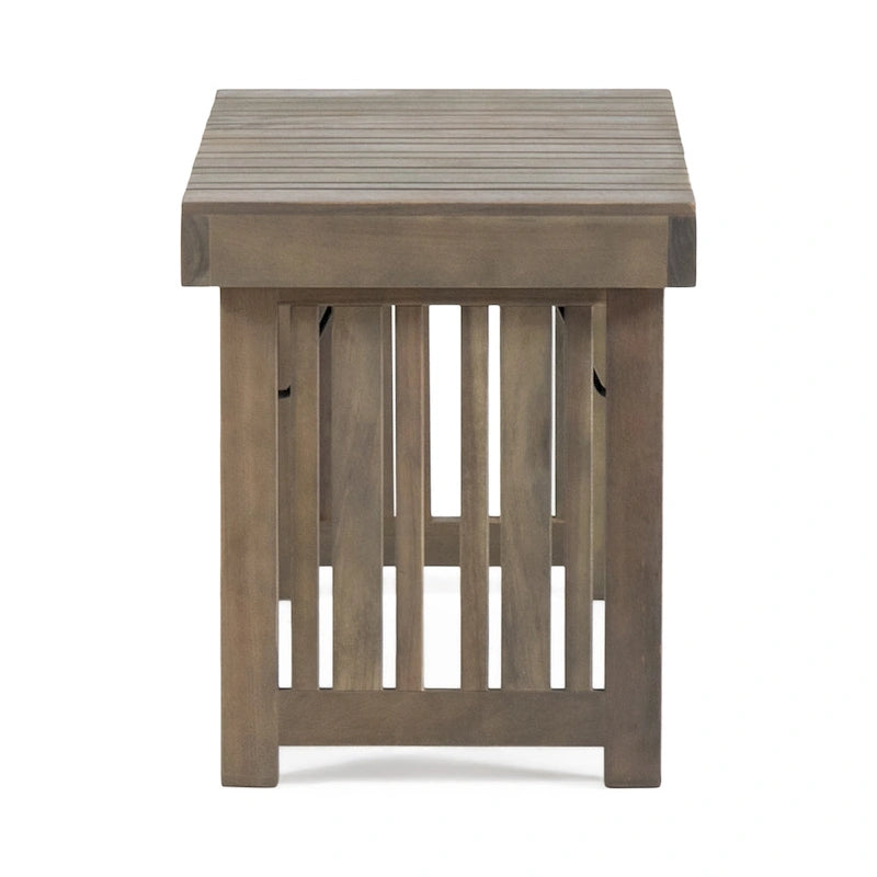 Ensemble de 3 chaises longues Nadine en bois d'acacia d'extérieur par Christopher Knight Home