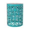 Table d'appoint Castana d'extérieur en dentelle découpée par Christopher Knight Home